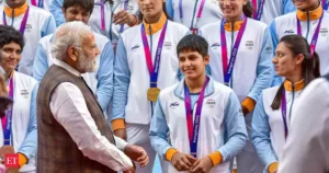 PM Modi Meets Indian Athletes