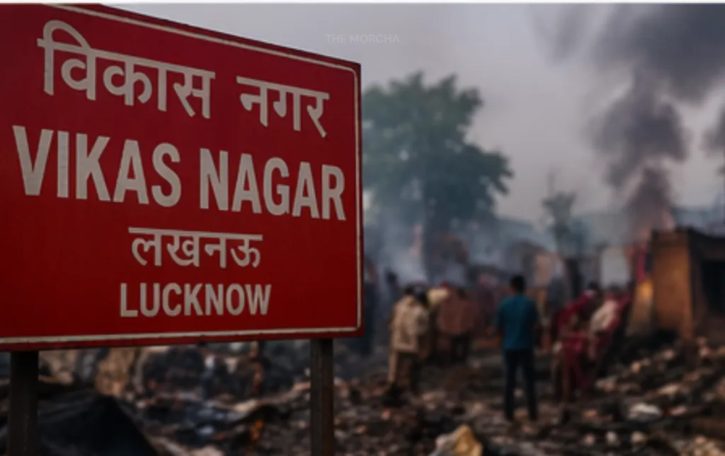 Lucknow Fire Tragedy: Devastating Short Circuit Burns 280+ Homes (photo 4)