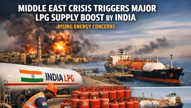Middle East Crisis Triggers Major LPG Supply Boost by India Amid Rising Energy Concerns